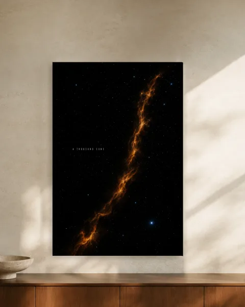 A Thousand Suns styled in an interior