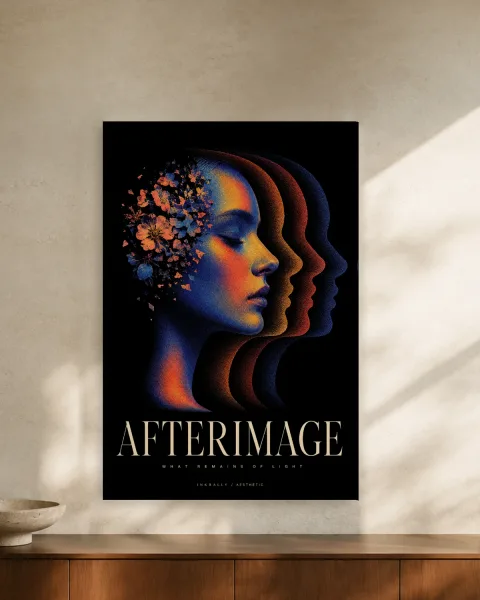Afterimage styled in an interior