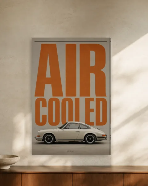 Air Cooled styled in an interior