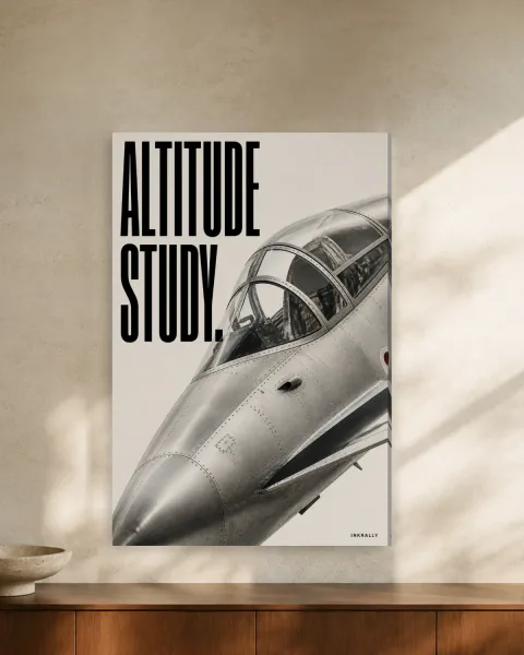 Altitude Study styled in an interior