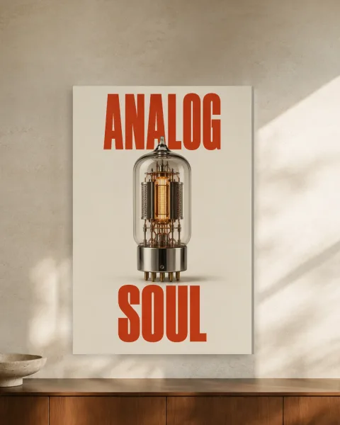 Analog Soul / Sound styled in an interior