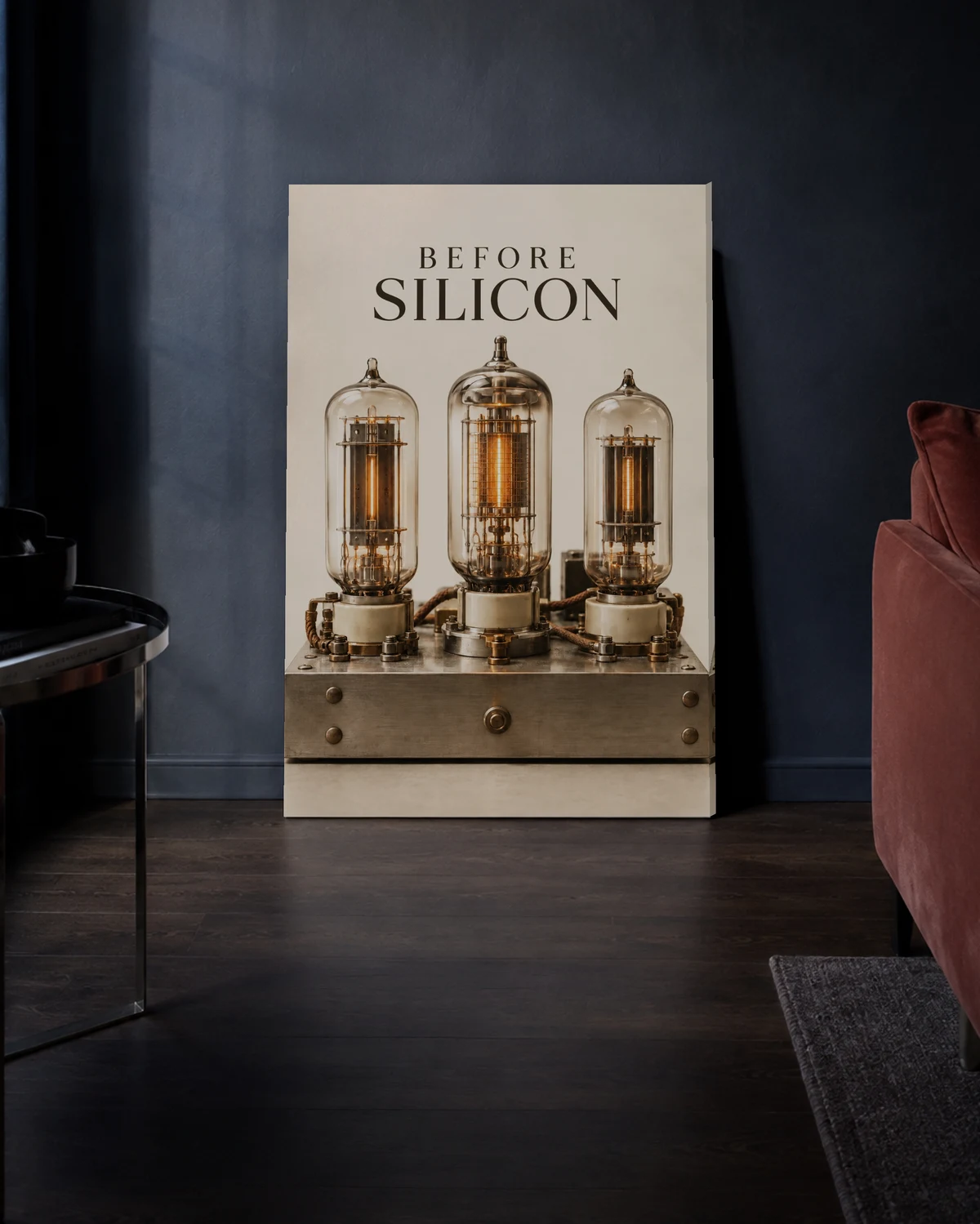 Before Silicon — A relaxed living-room setting