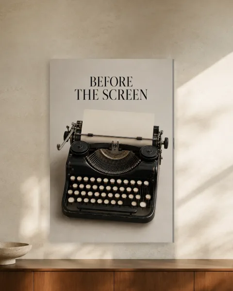 Before The Screen styled in an interior