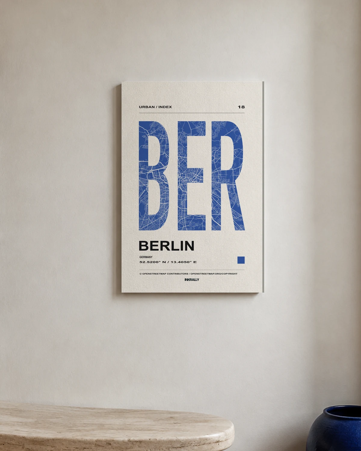 Berlin / Urban Index — A bright entryway with natural textures