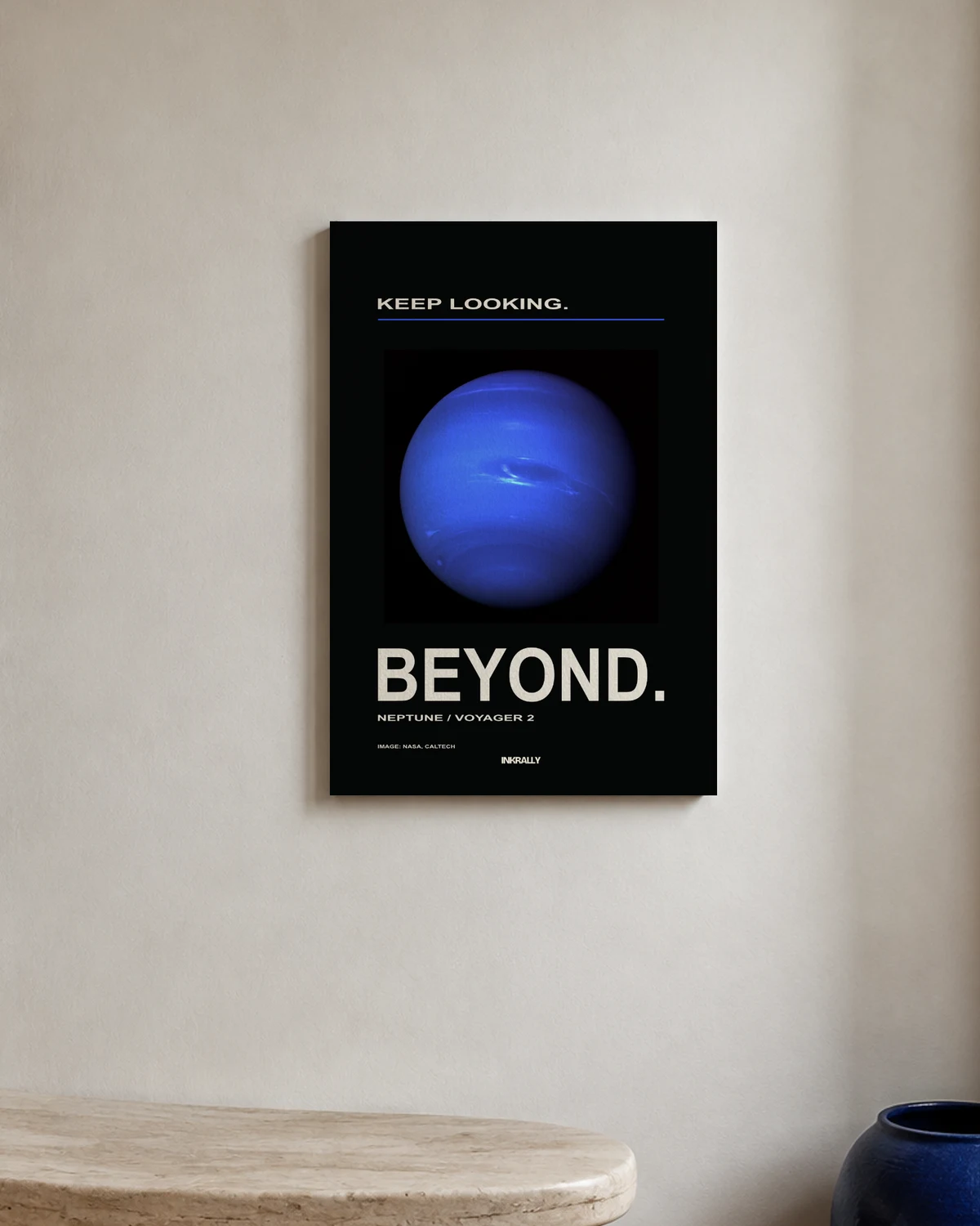Beyond — A bright entryway with natural textures