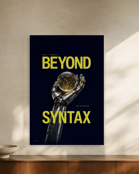 Beyond Syntax styled in an interior