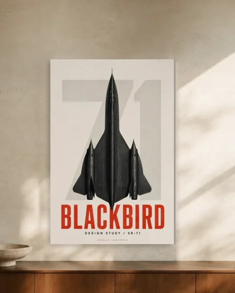 Blackbird Study styled in an interior