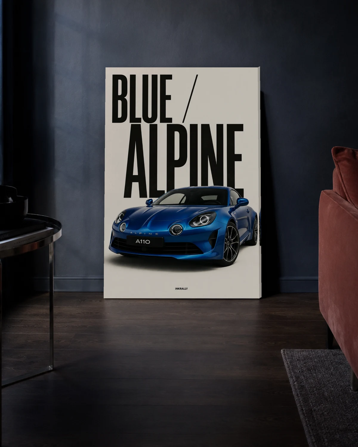 Blue Alpine — A richer evening setting.