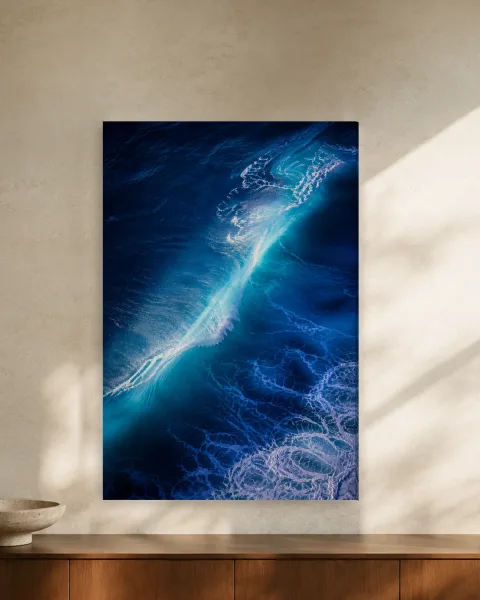 Blue Hours styled in an interior