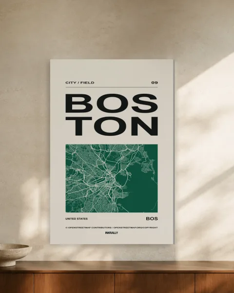 Boston / City Field styled in an interior