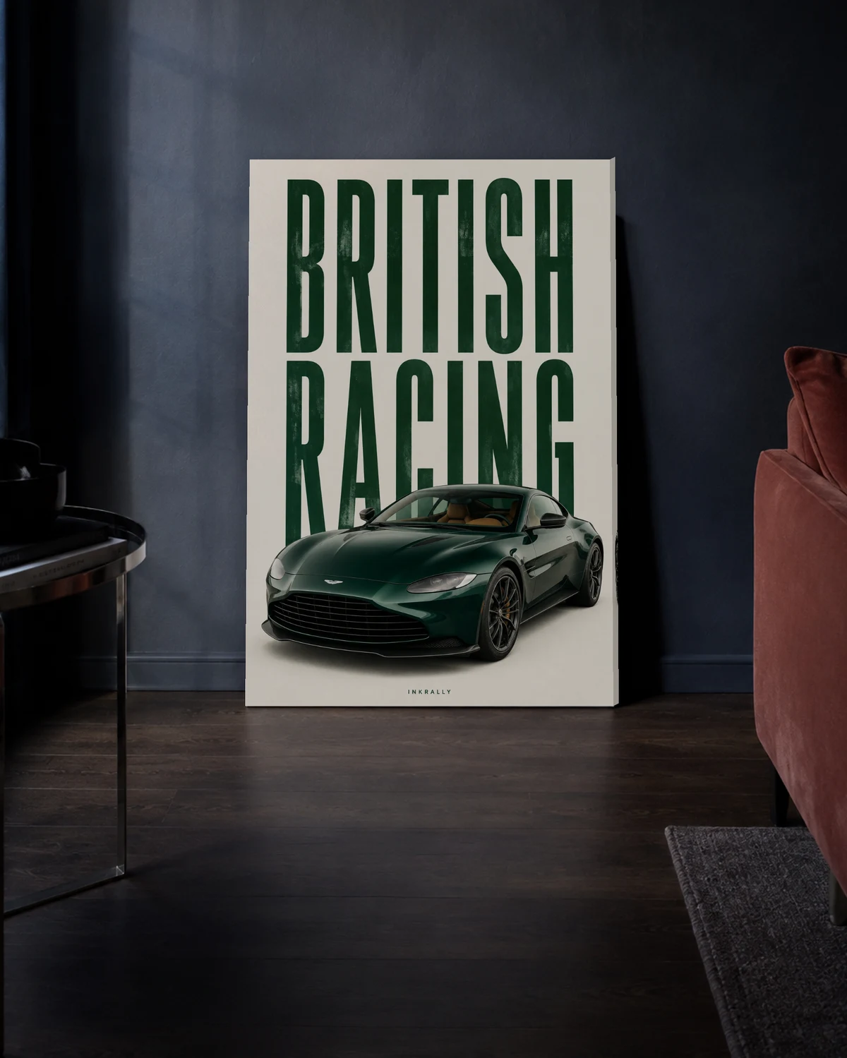 British Racing — A richer evening setting.