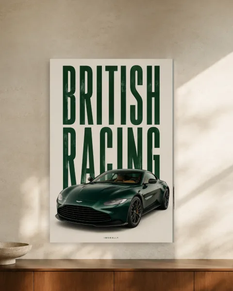 British Racing styled in an interior