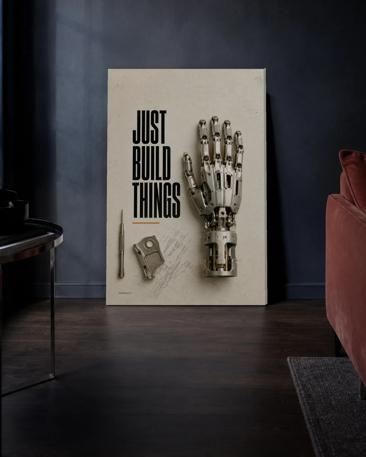 Build Things / Workbench — A richer evening setting.