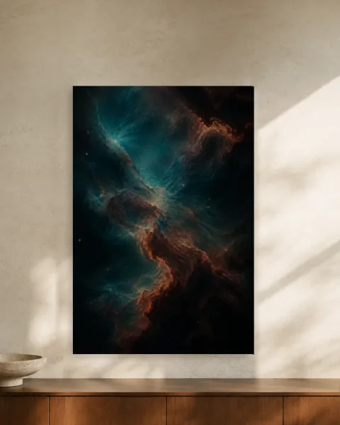 Celestial Drift styled in an interior