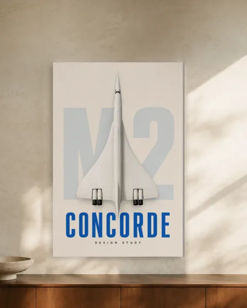 Concorde Study styled in an interior