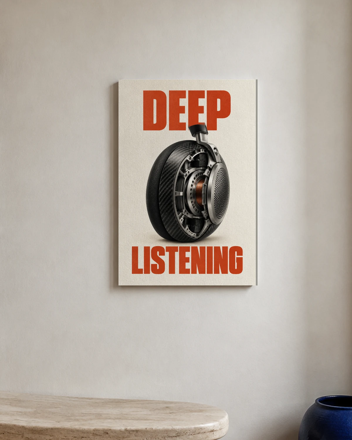 Deep Listening — A bright entryway with natural textures