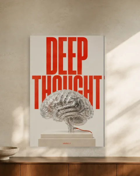 Deep Thought styled in an interior