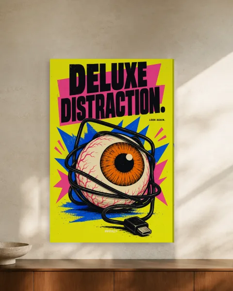 Deluxe Distraction styled in an interior