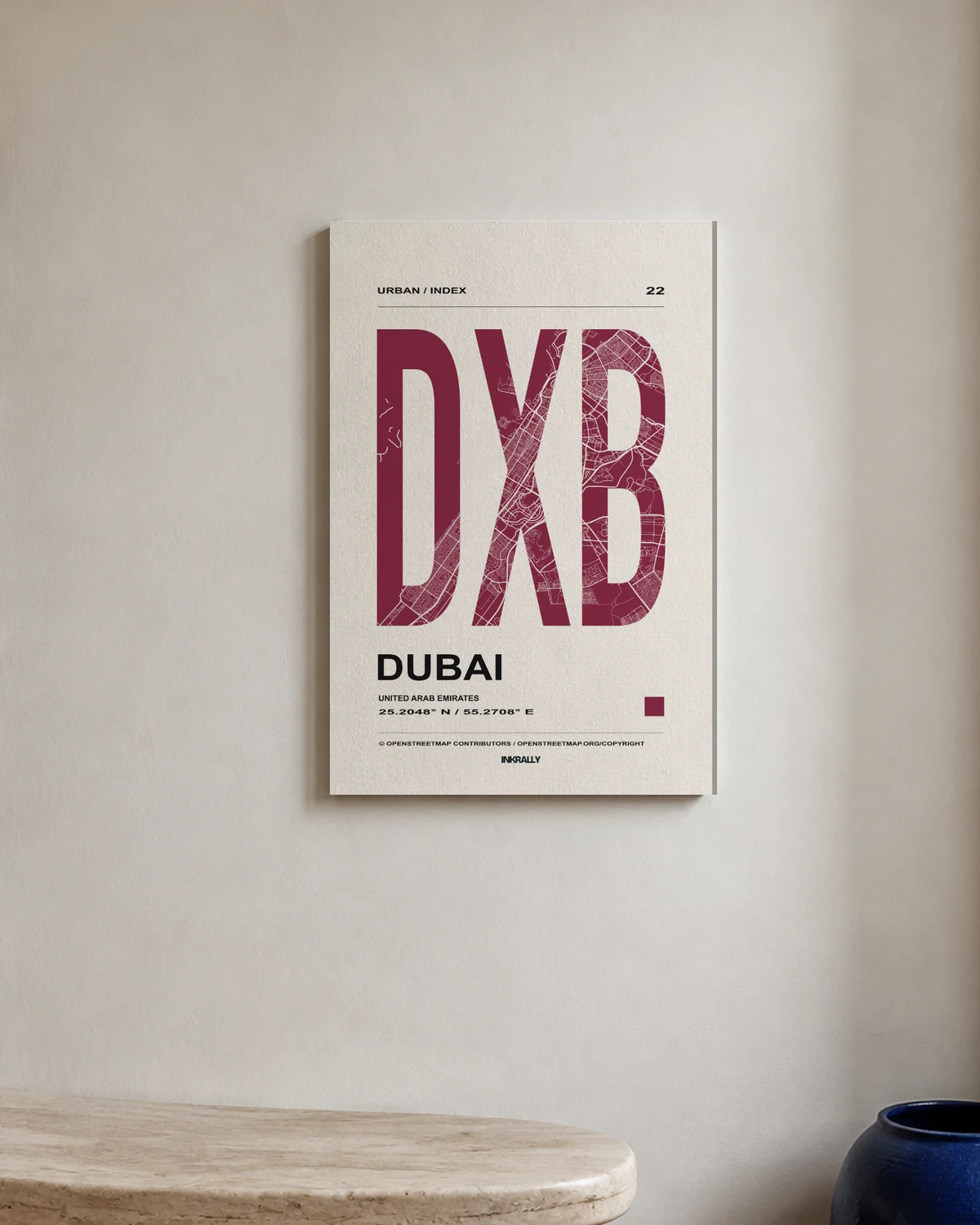 Dubai / Urban Index — A bright entryway with natural textures