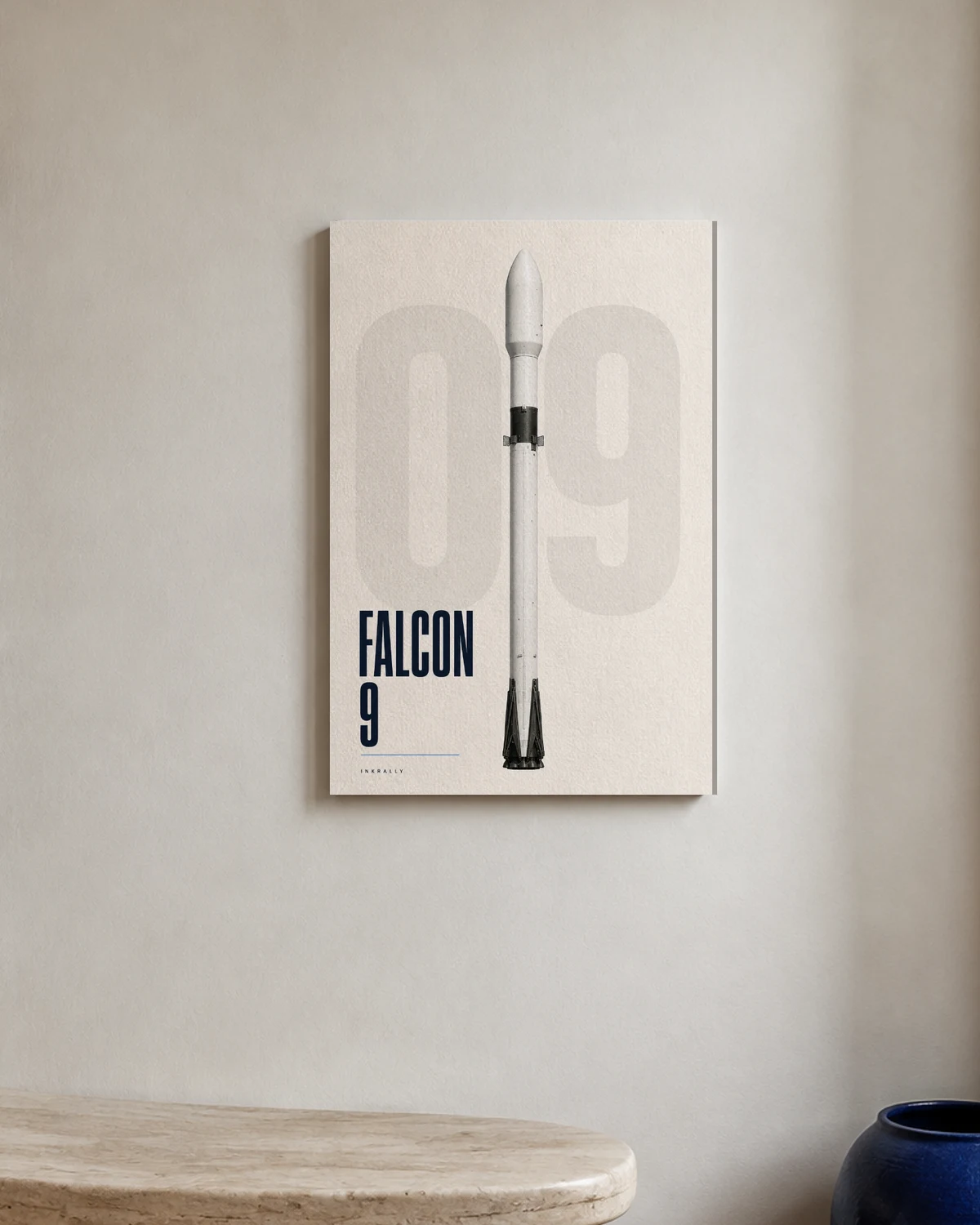 Falcon Nine — A brighter everyday backdrop.