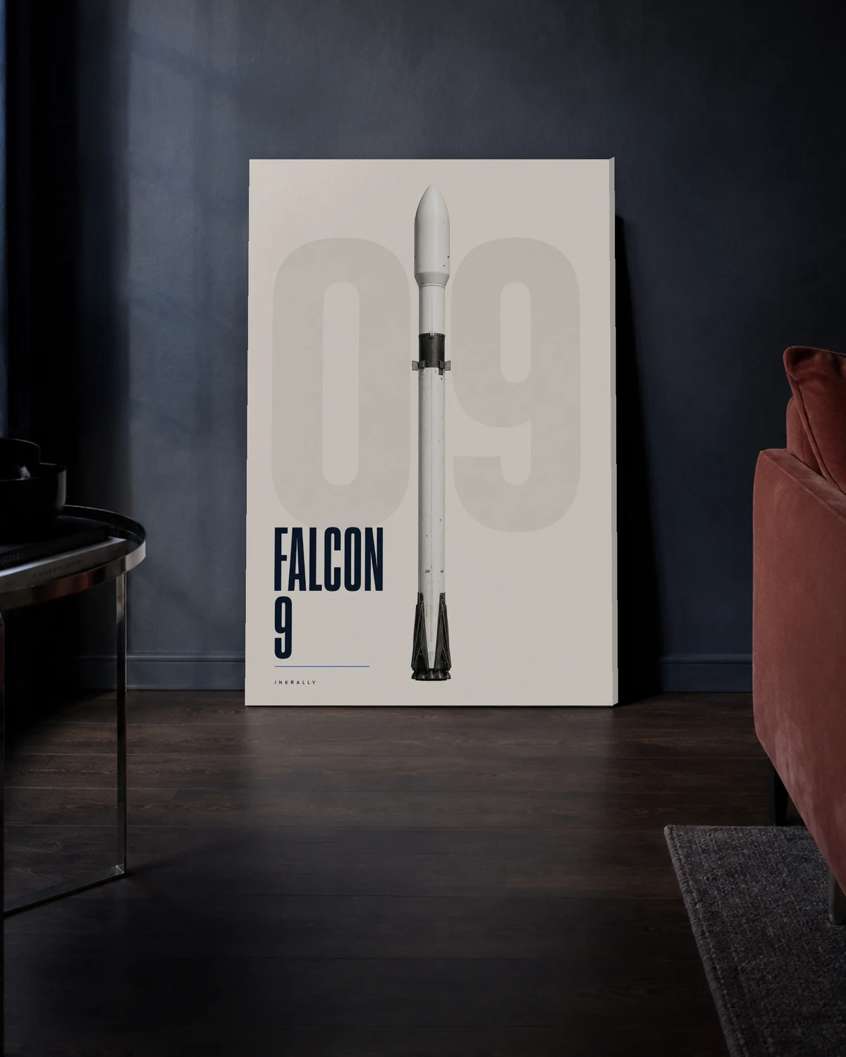 Falcon Nine — A richer evening setting.