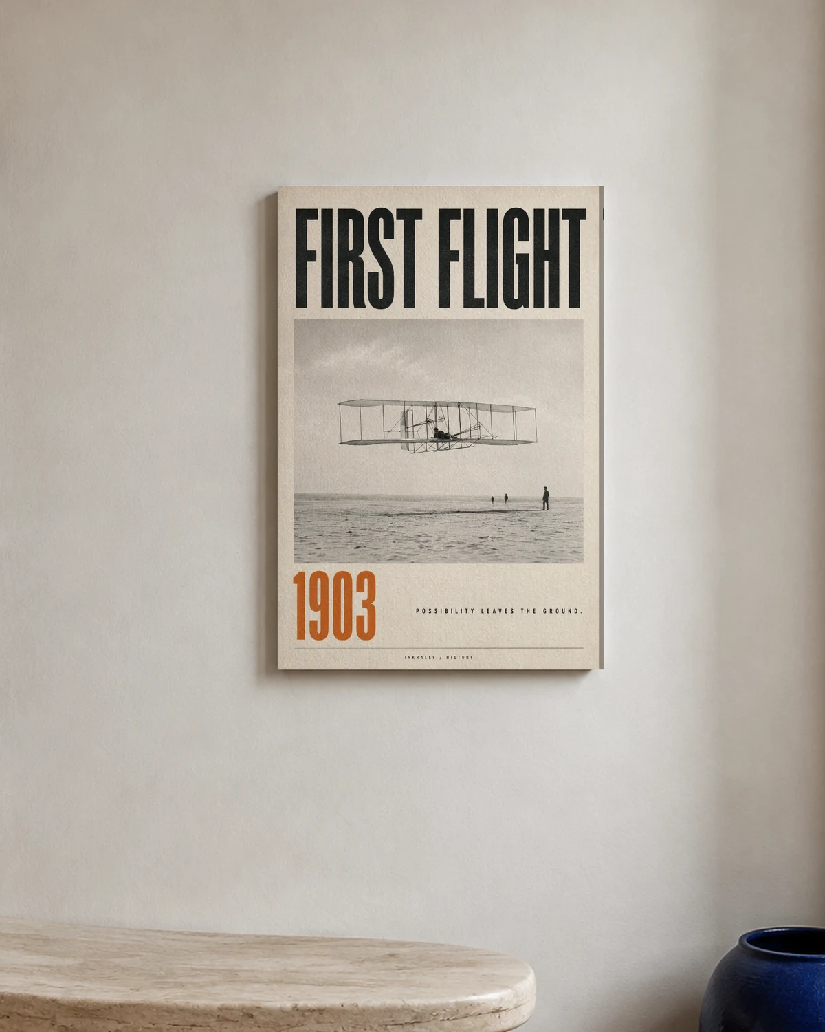 First Flight — A brighter everyday backdrop.