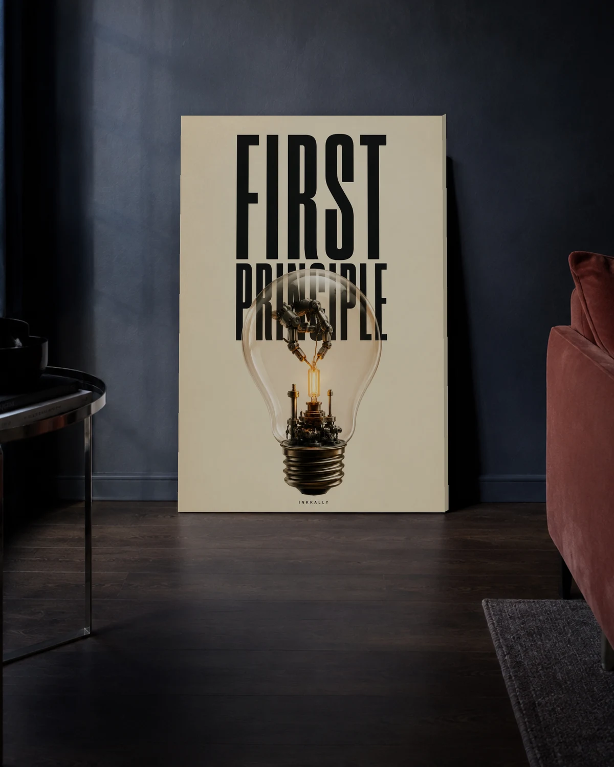 First Principle — A richer evening setting.