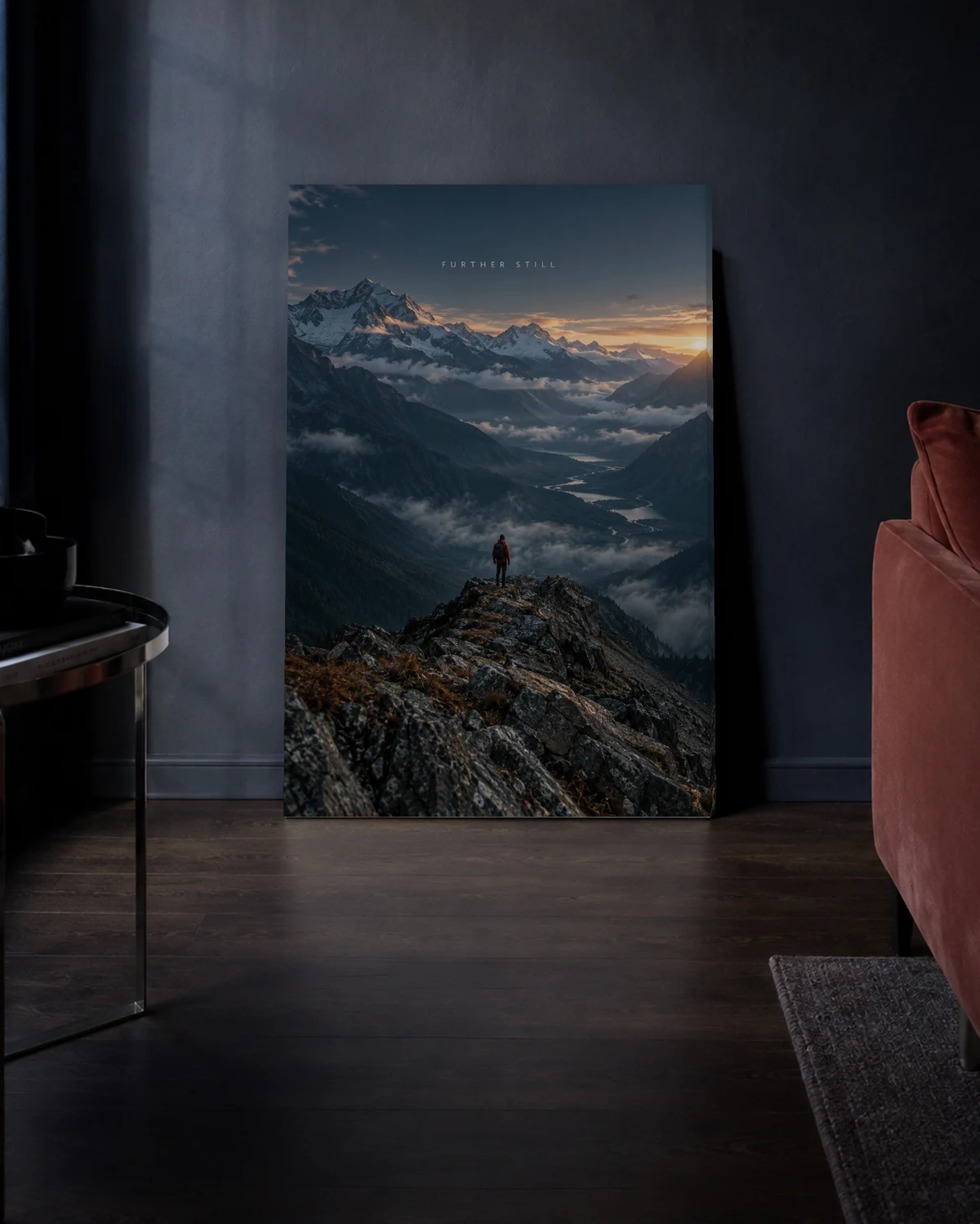 Further Still — A relaxed living-room setting