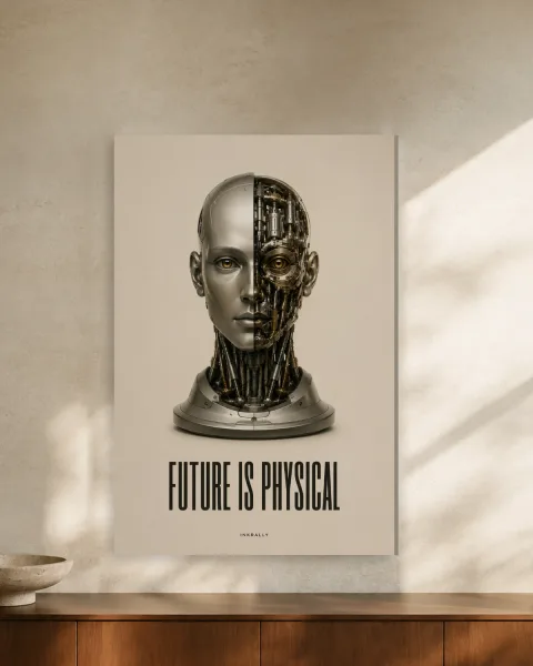 Future Is Physical styled in an interior