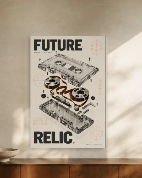 Future Relic styled in an interior