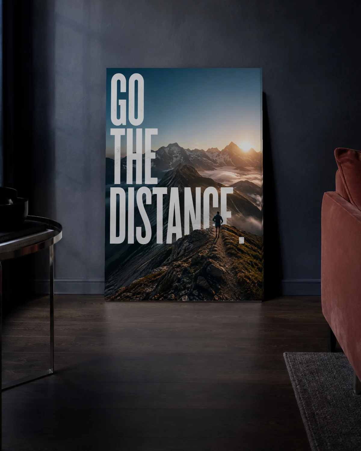 Go the Distance — A richer evening setting.