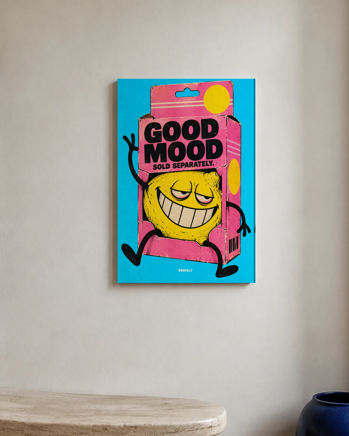 Good Mood Sold Separately — A bright entryway with natural textures