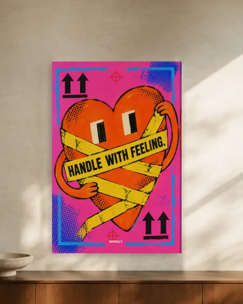 Handle With Feeling styled in an interior