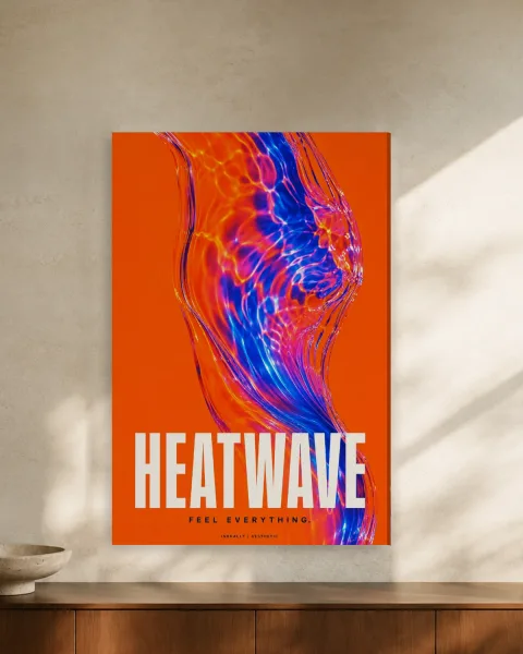 Heatwave styled in an interior