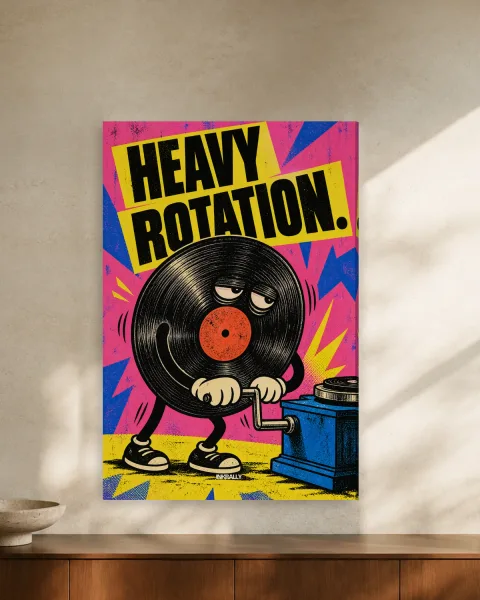 Heavy Rotation styled in an interior