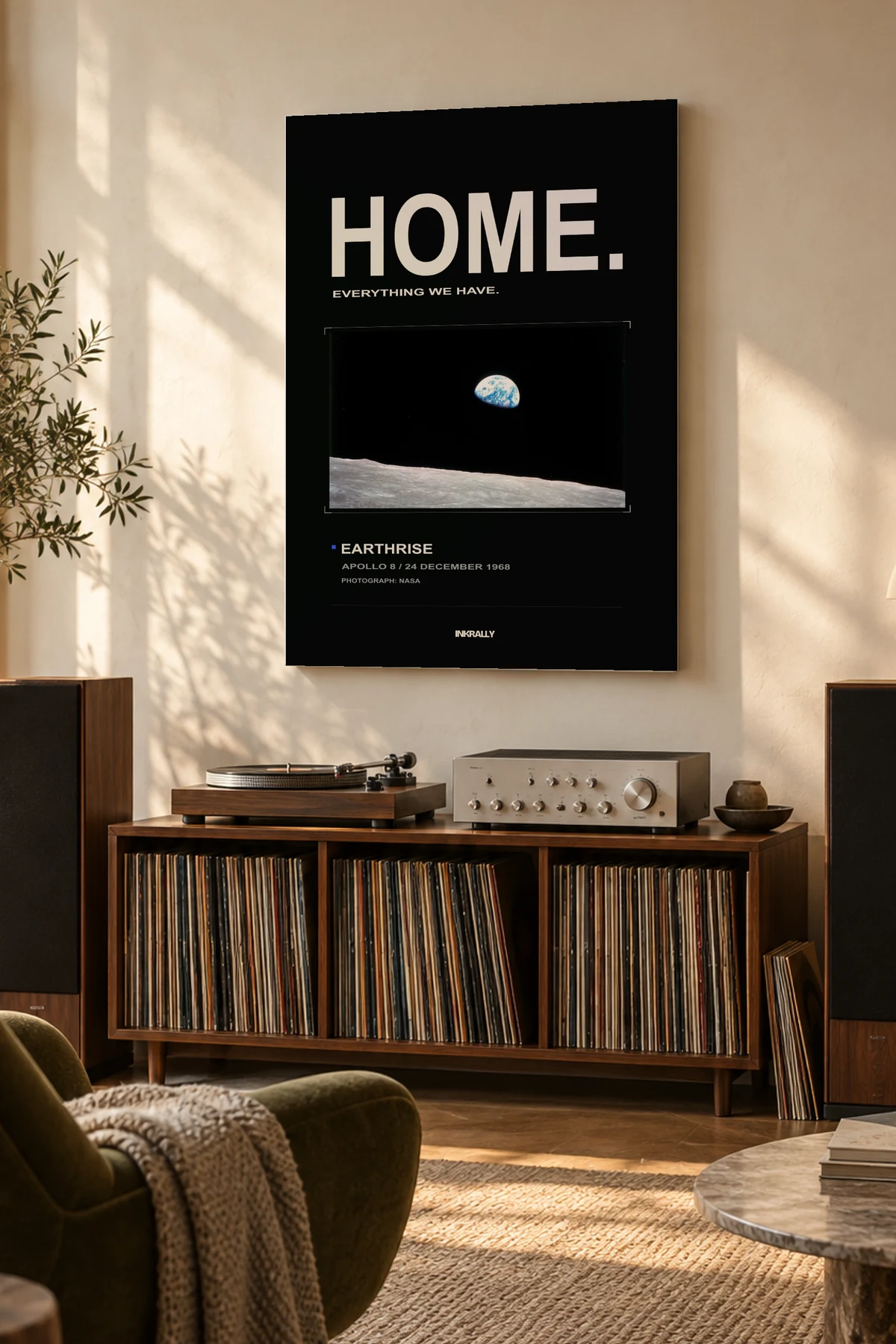 Home / Everything We Have — A considered listening room with warm natural light