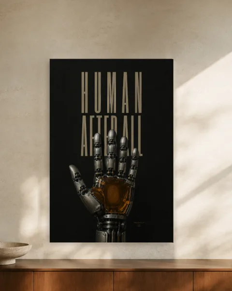 Human After All styled in an interior