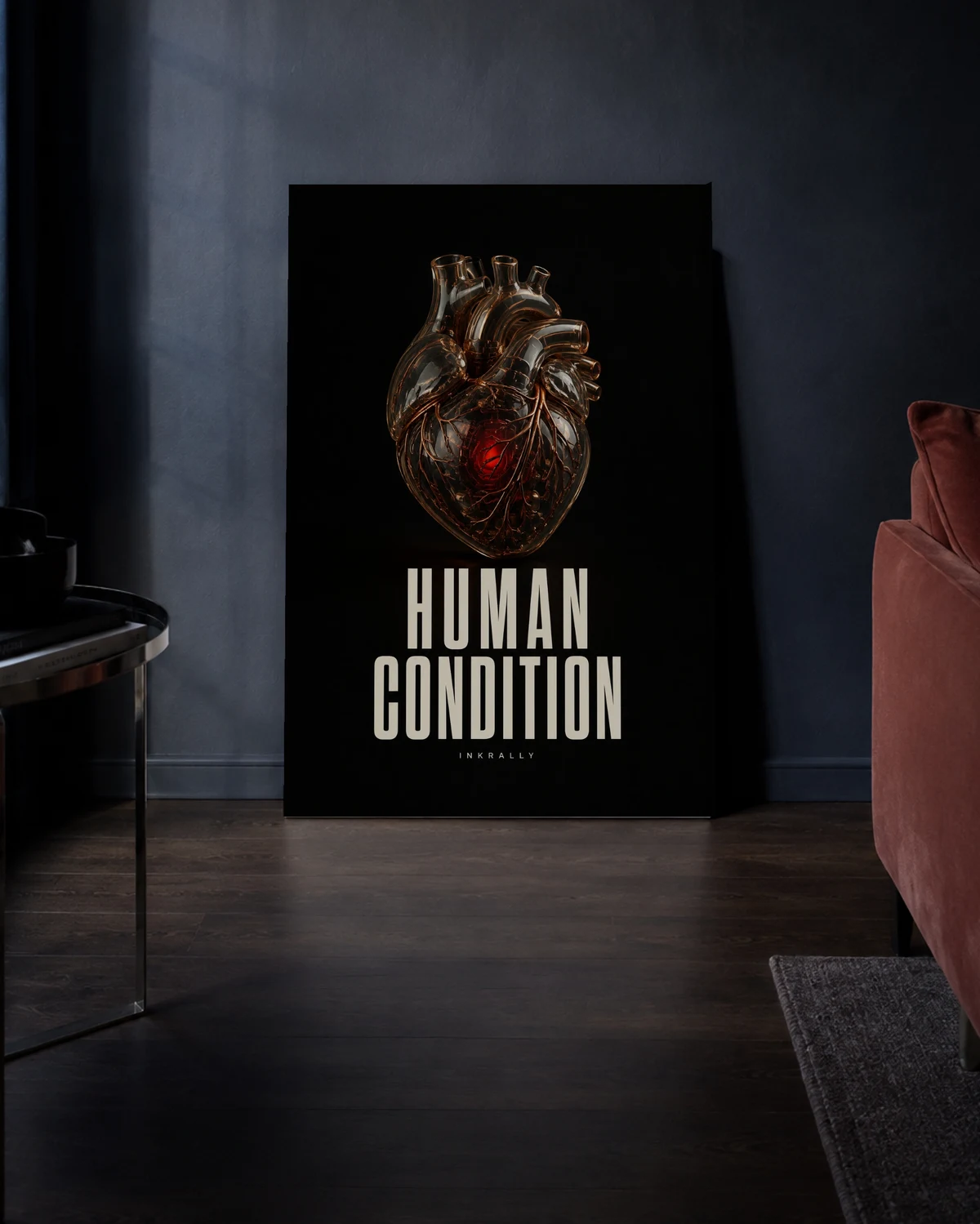 Human Condition — A richer evening setting.