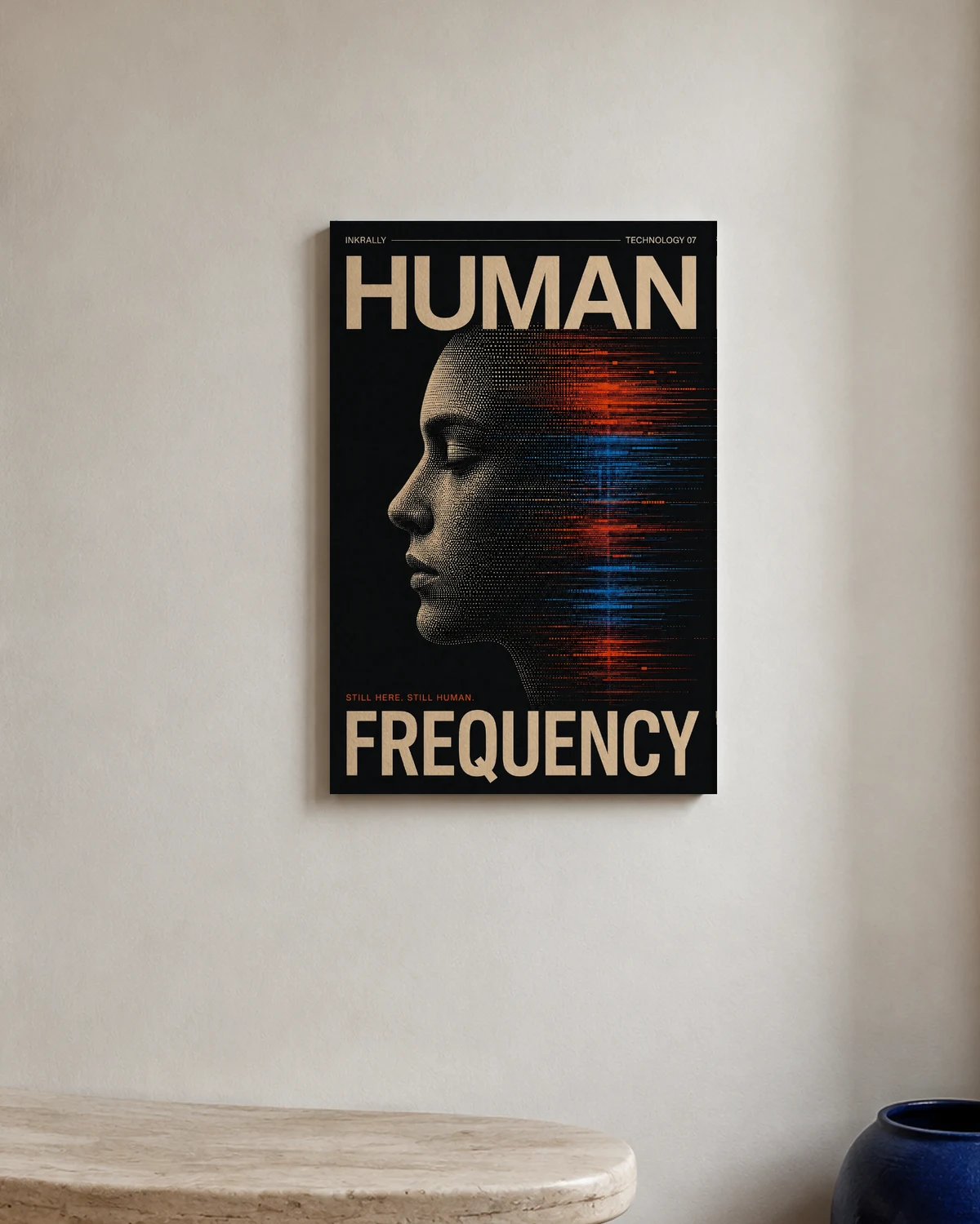 Human Frequency — A brighter everyday backdrop.