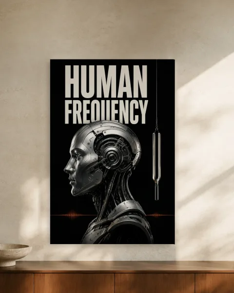 Human Frequency II styled in an interior