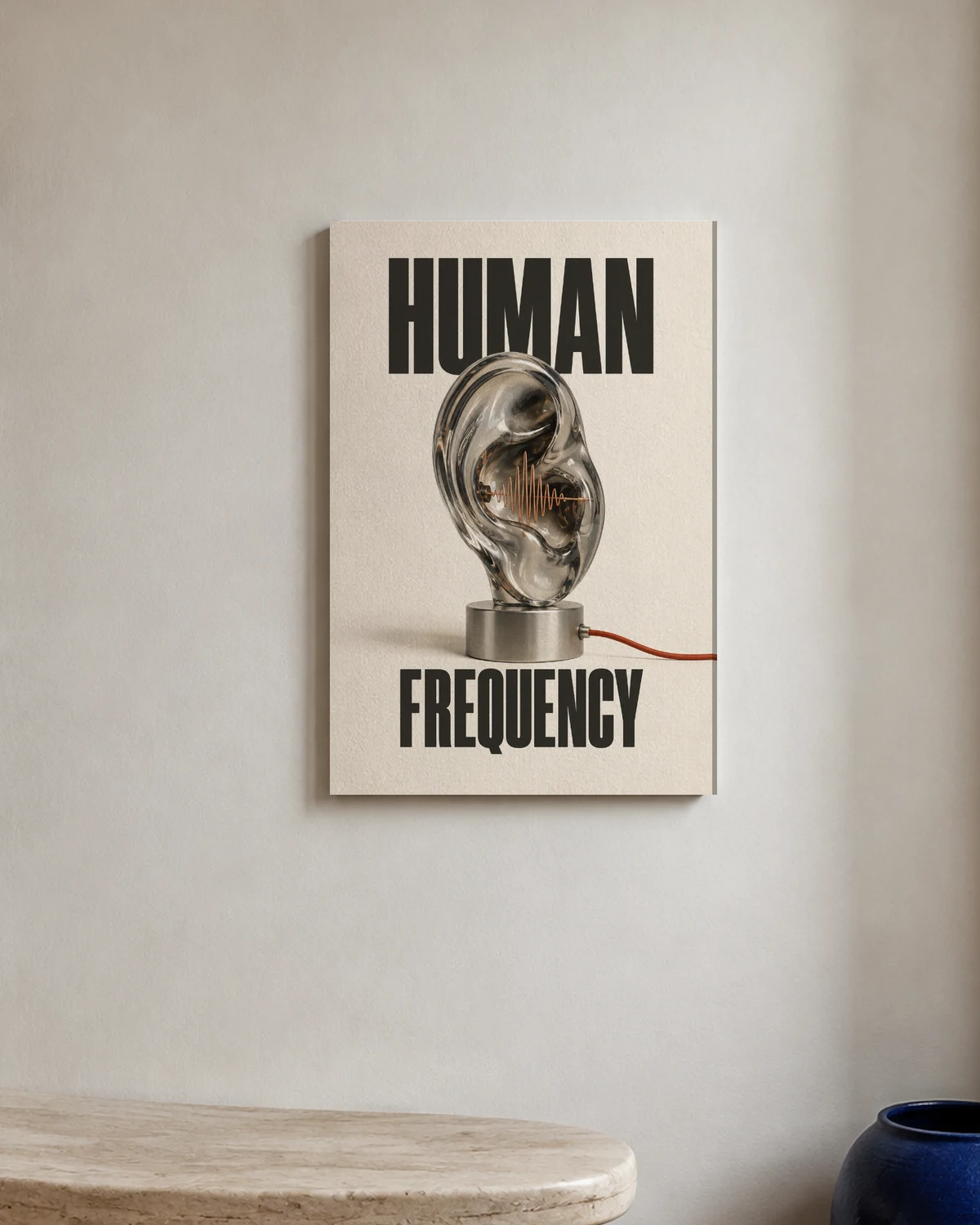 Human Frequency / Sound — A bright entryway with natural textures