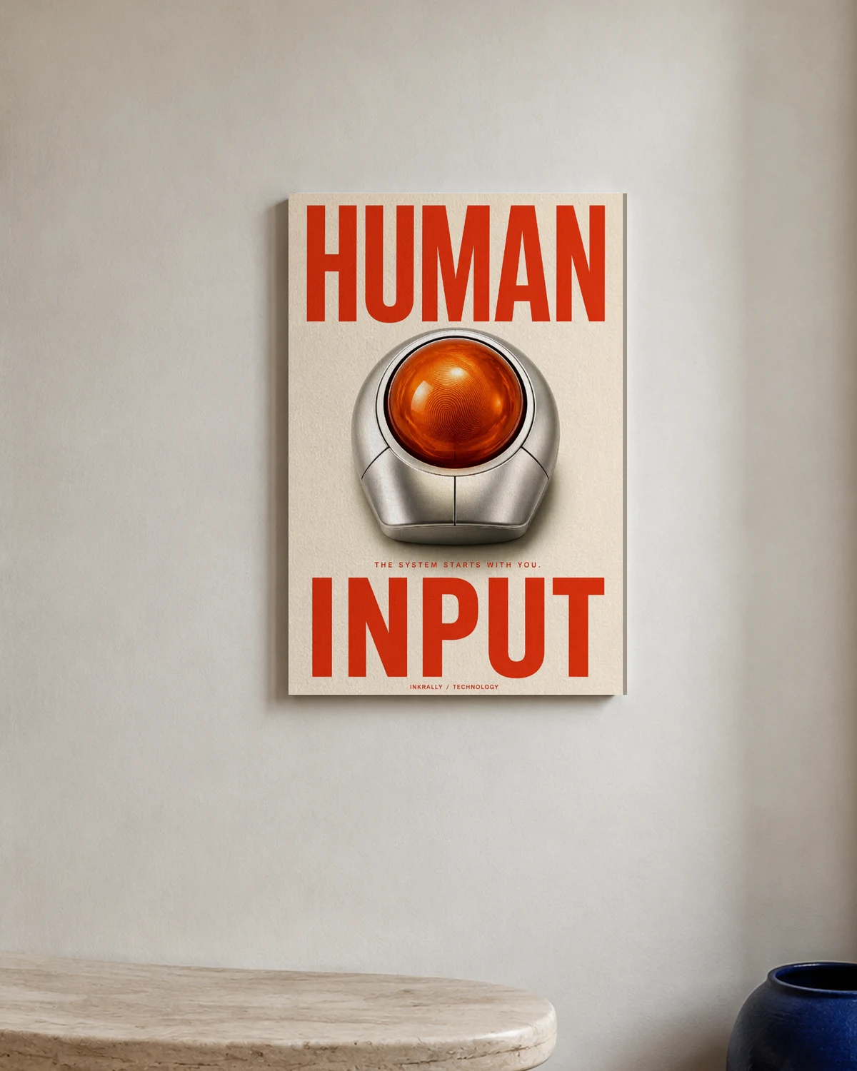 Human Input — A brighter everyday backdrop.