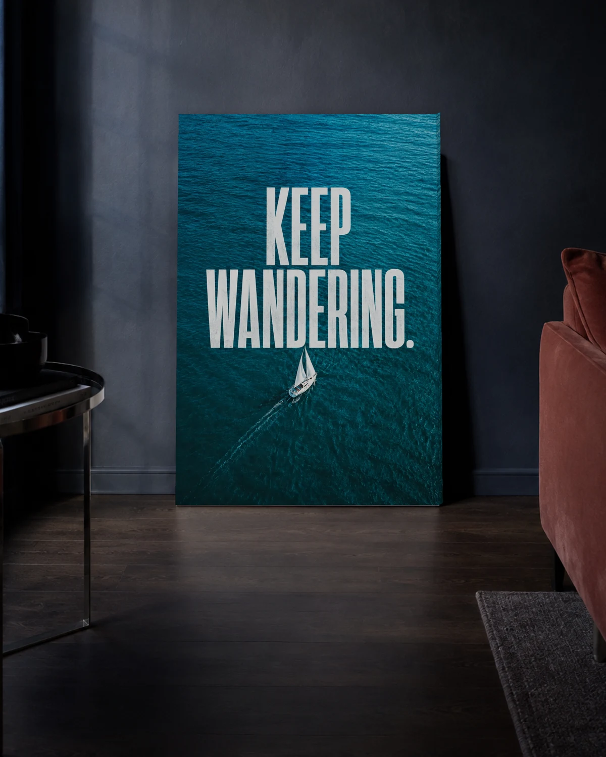 Keep Wandering — A richer evening setting.
