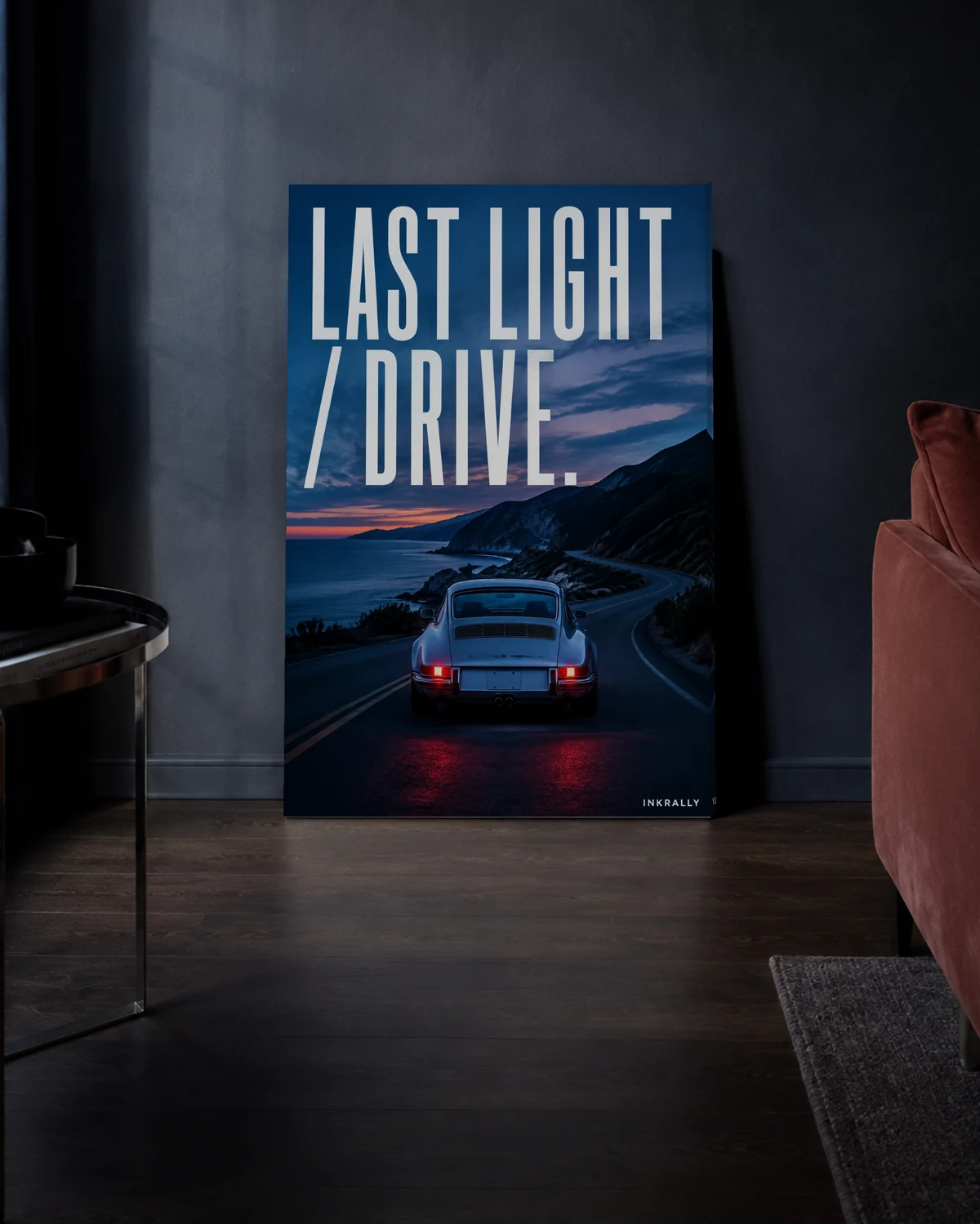 Last Light Drive — A richer evening setting.