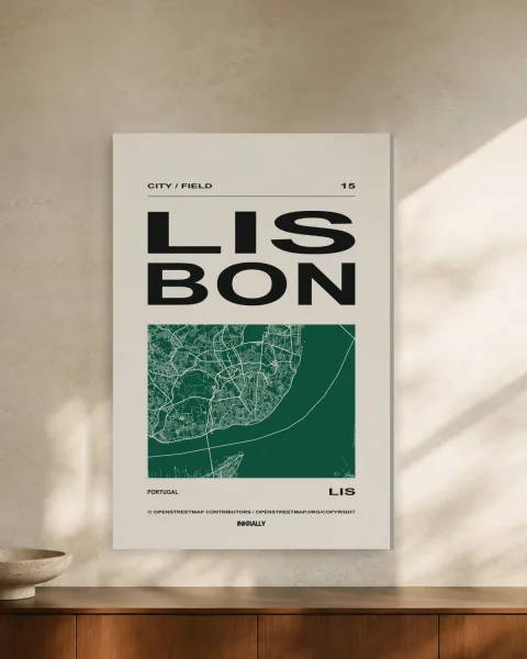Lisbon / City Field styled in an interior
