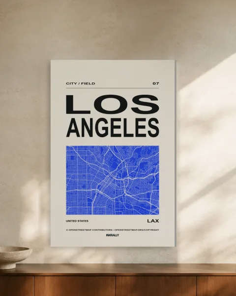 Los Angeles / City Field styled in an interior