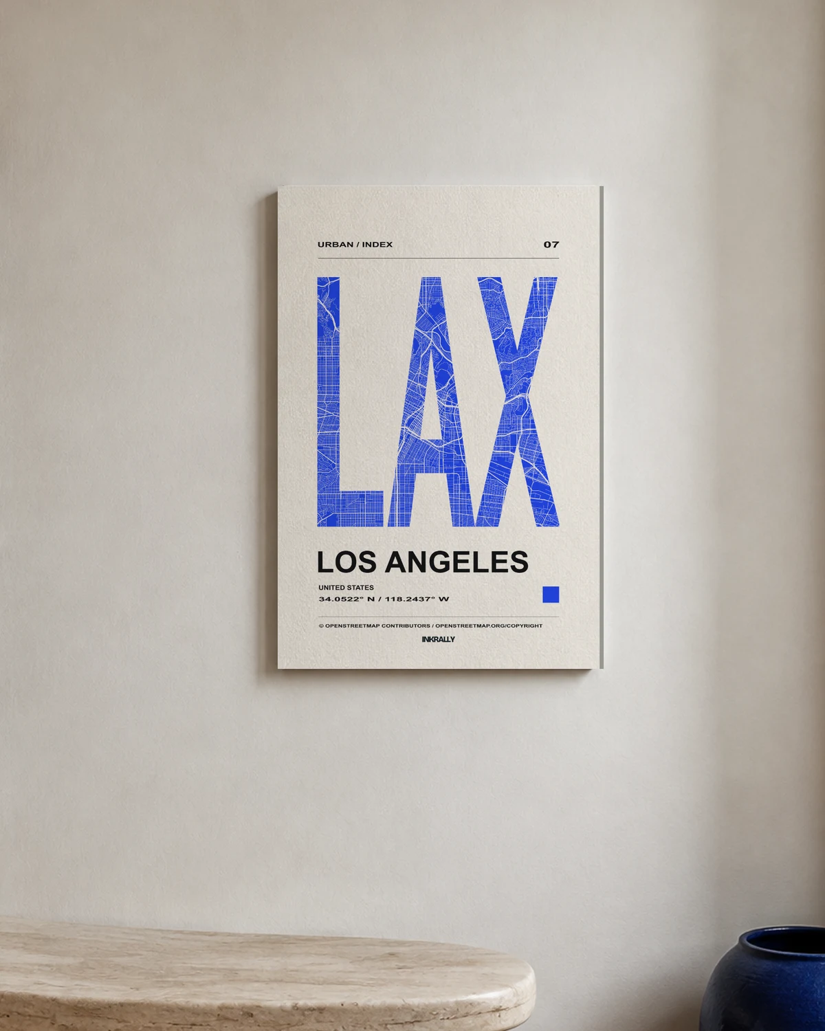 Los Angeles / Urban Index — A bright entryway with natural textures