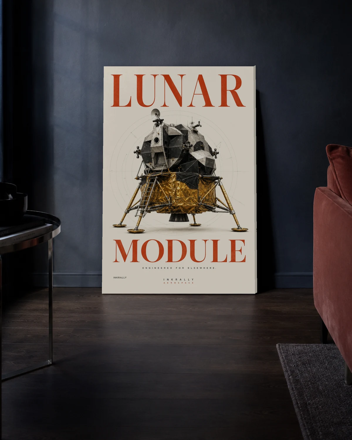 Lunar Module — A richer evening setting.