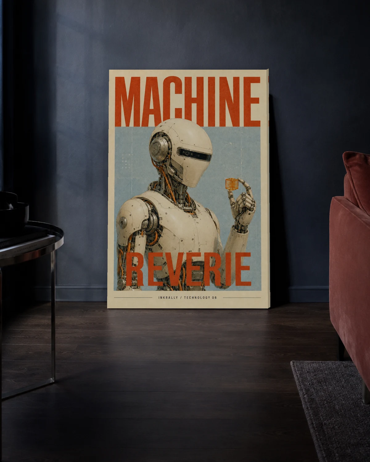 Machine Reverie — A richer evening setting.