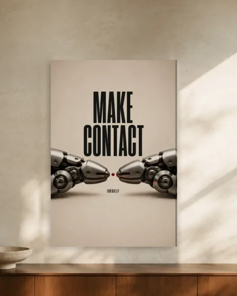 Make Contact styled in an interior
